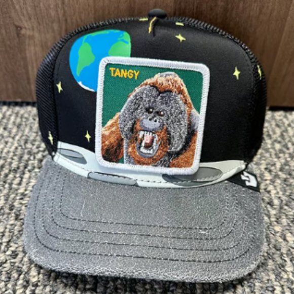 Goorin Trucker Baseball Snapback Hat Cap A Clockwork Orange 55.0 Tangy Monkey